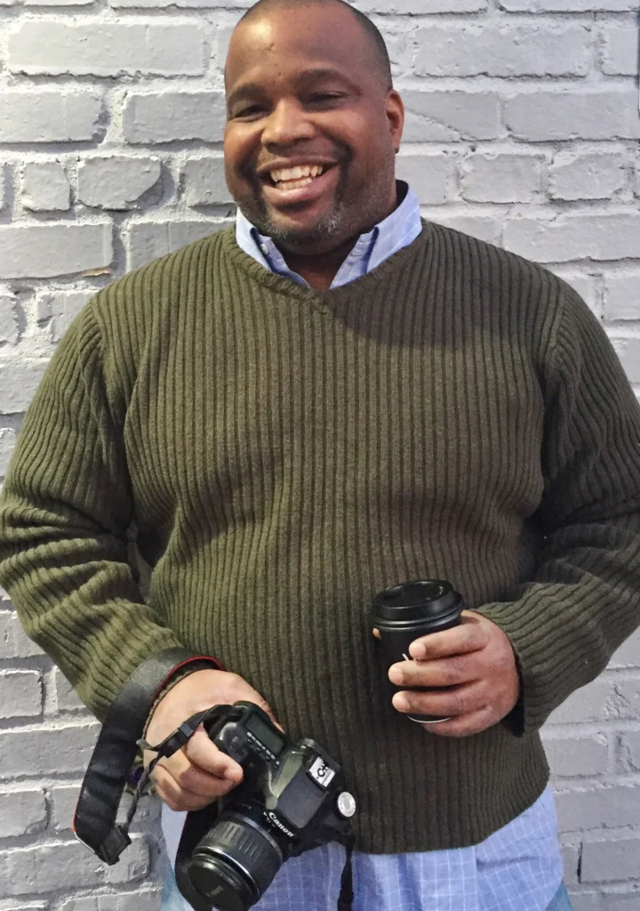 Portrait of Rodney Mickle, editorial glamour photographer